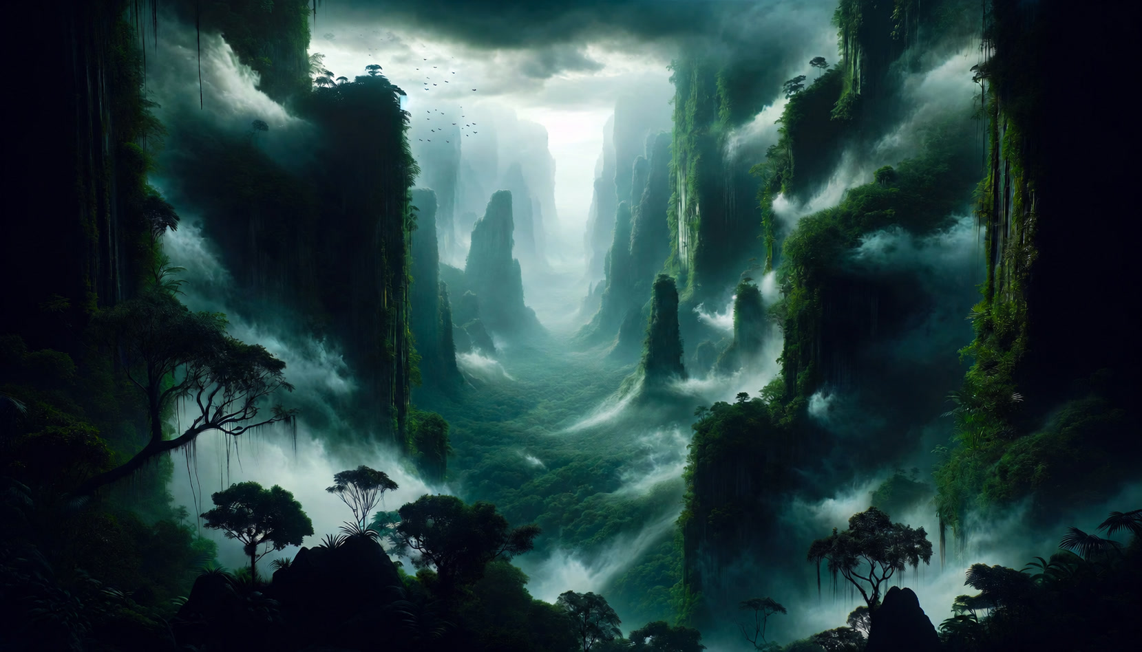 Concept art of The Planet